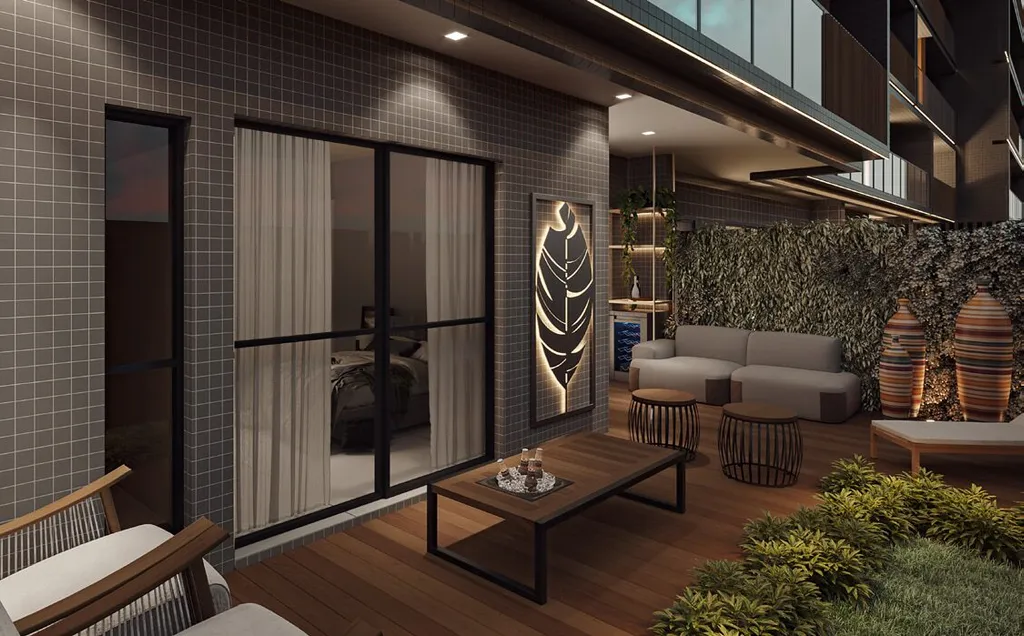 Garden lounge externo do Urban Blue View