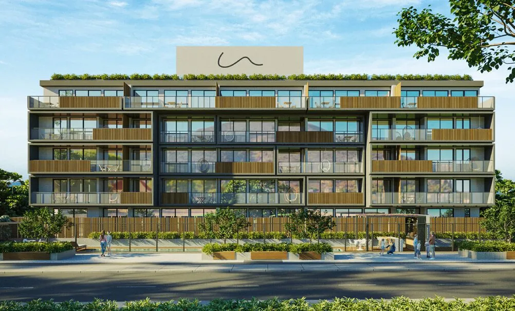 Fachada do Urban Blue View, vista diurna